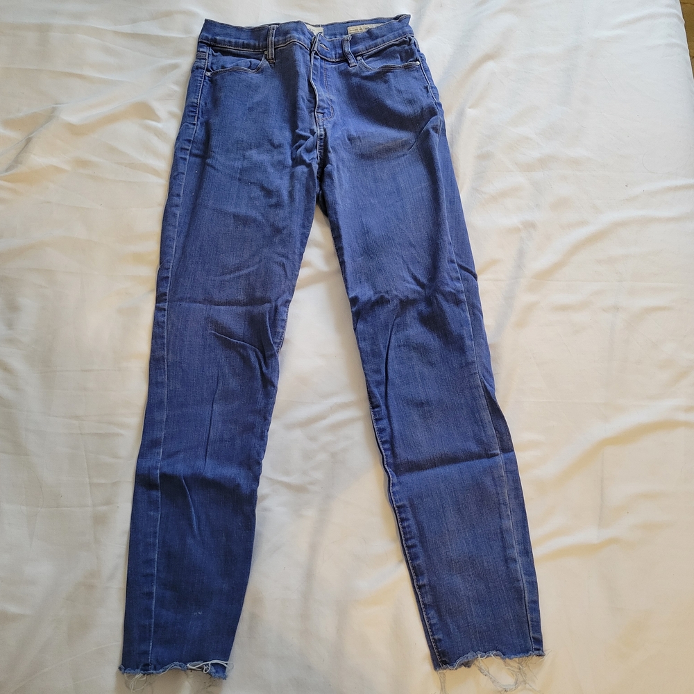 Pacsun High Rise Frayed Ankle Jegging